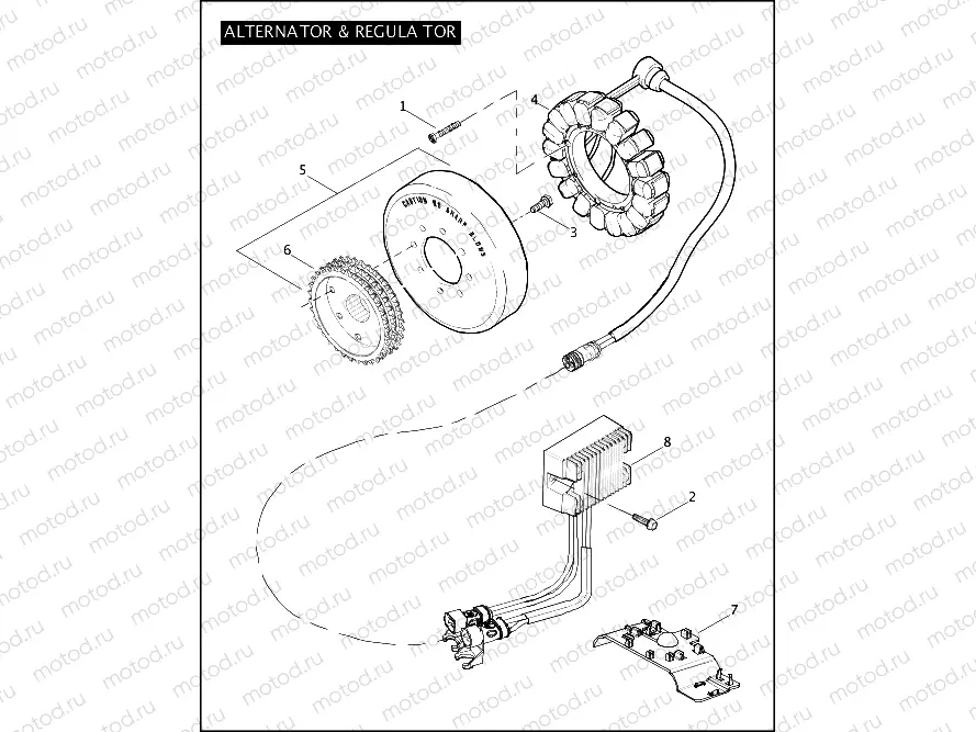 ALTERNATOR & REGULATOR