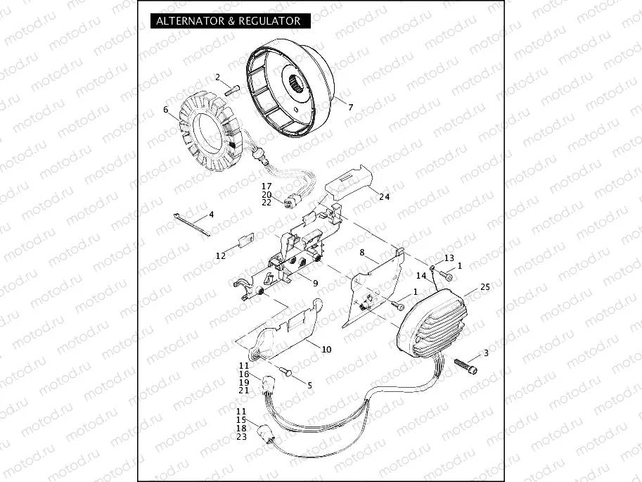 ALTERNATOR & REGULATOR