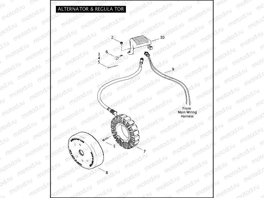 ALTERNATOR & REGULATOR