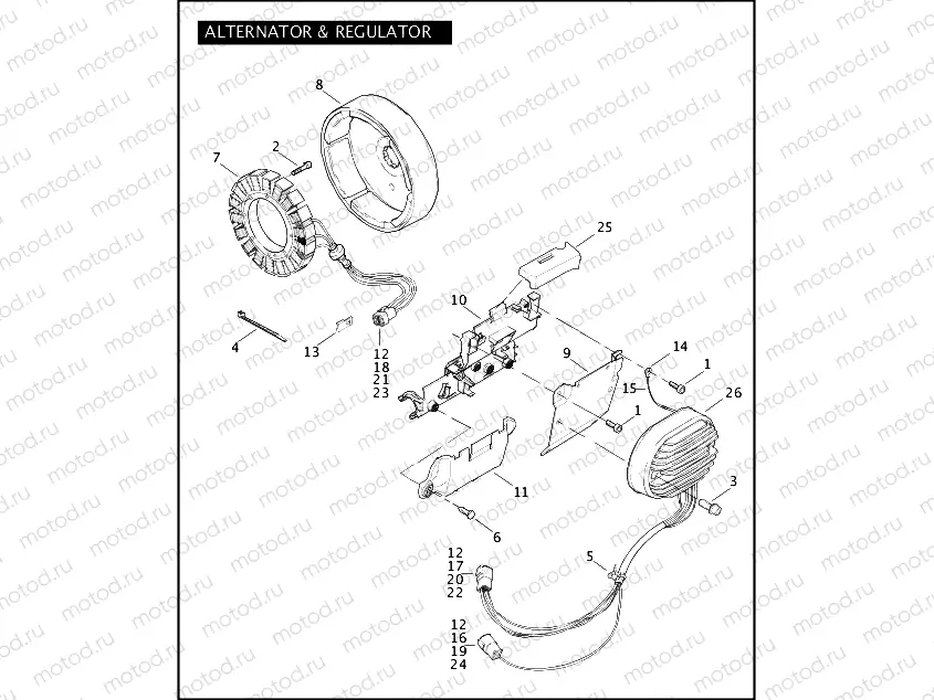 ALTERNATOR & REGULATOR