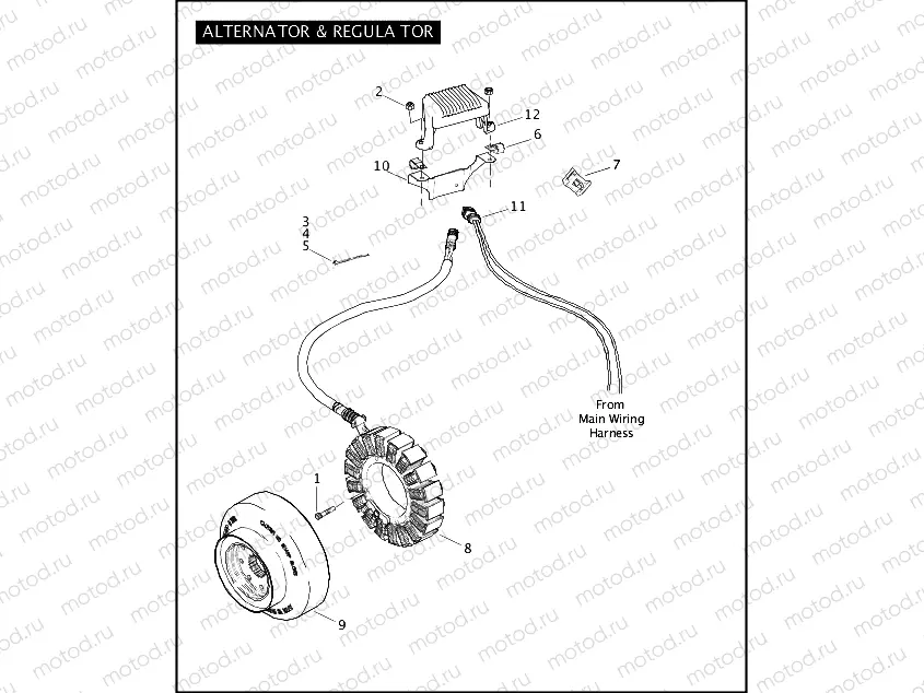ALTERNATOR & REGULATOR
