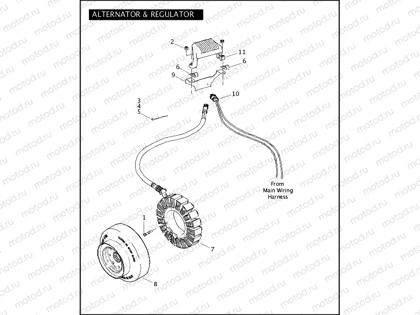 ALTERNATOR & REGULATOR