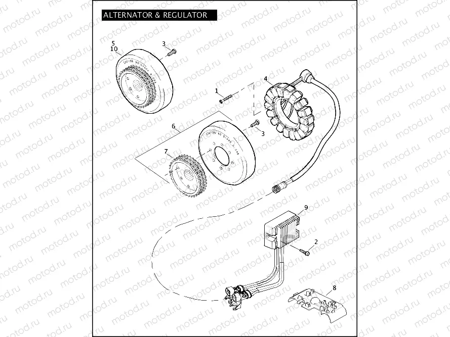 ALTERNATOR & REGULATOR