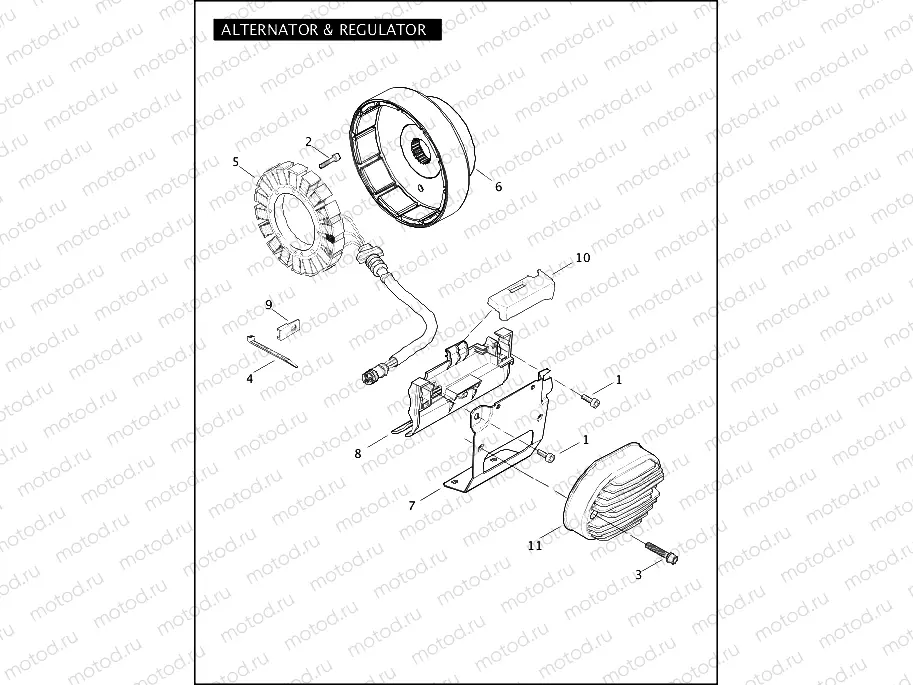 ALTERNATOR & REGULATOR