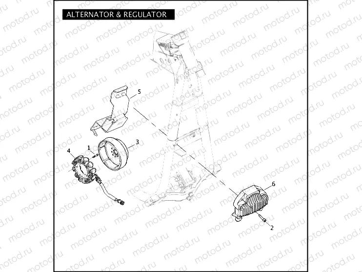ALTERNATOR & REGULATOR
