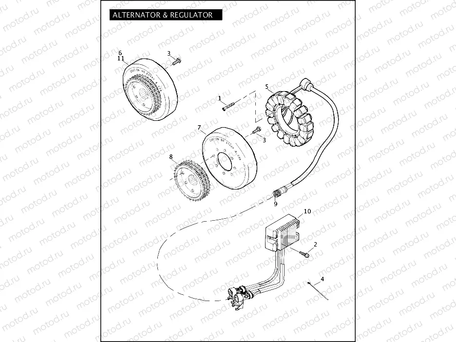 ALTERNATOR & REGULATOR