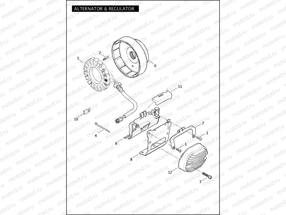 ALTERNATOR & REGULATOR