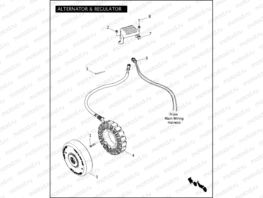 ALTERNATOR & REGULATOR