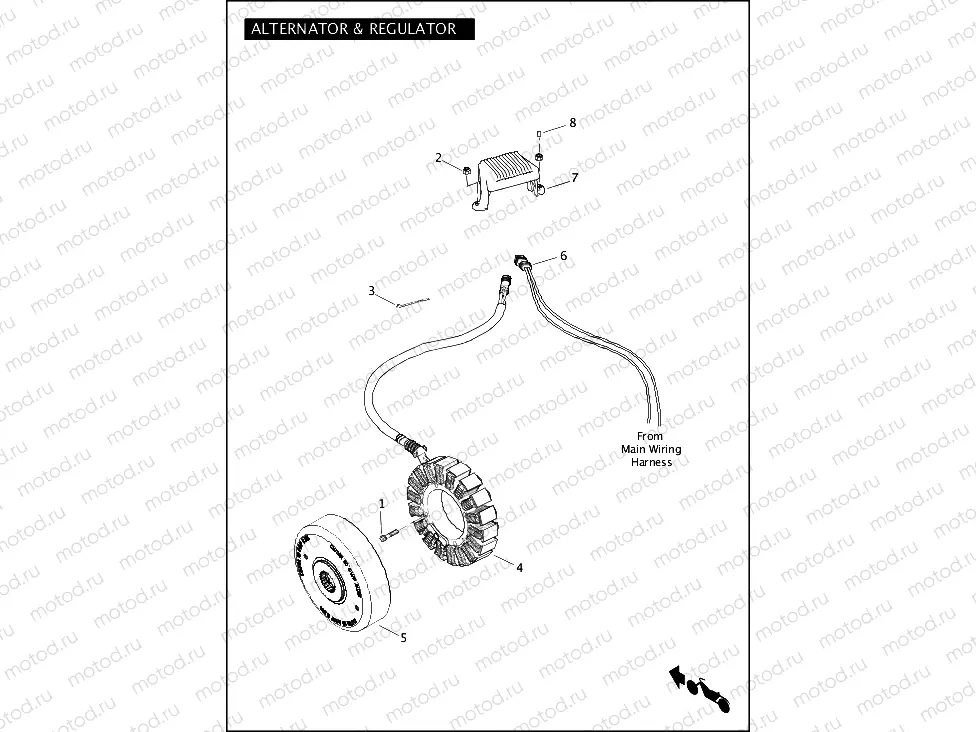 ALTERNATOR & REGULATOR