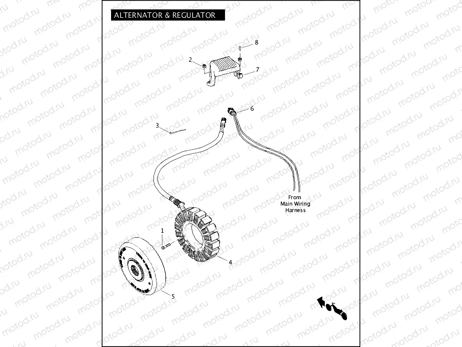 ALTERNATOR & REGULATOR