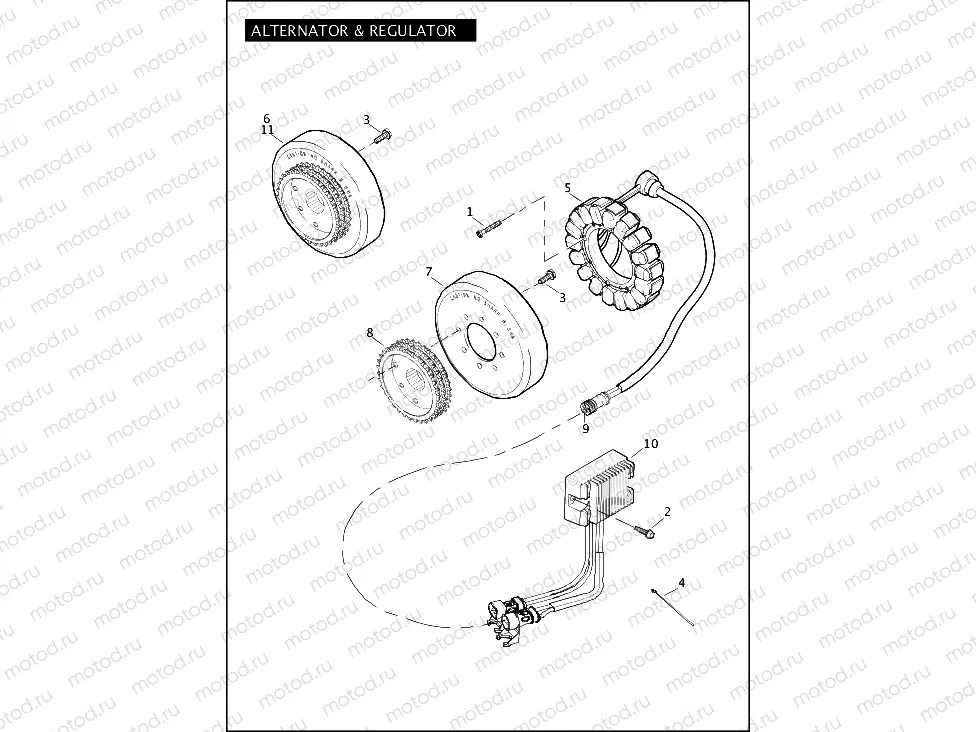 ALTERNATOR & REGULATOR