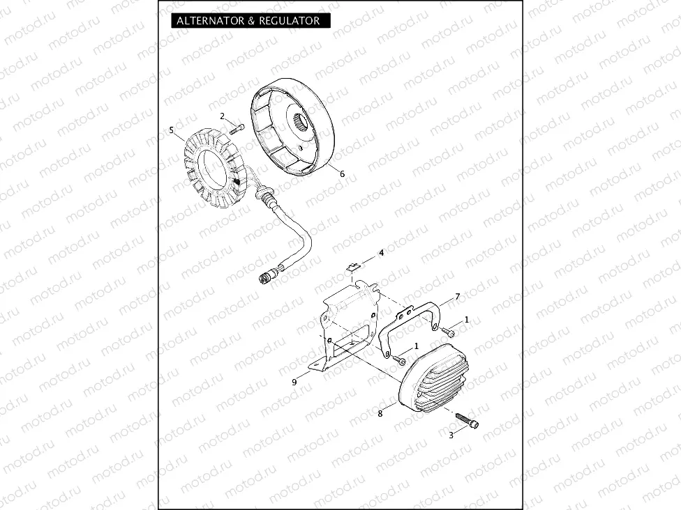 ALTERNATOR & REGULATOR
