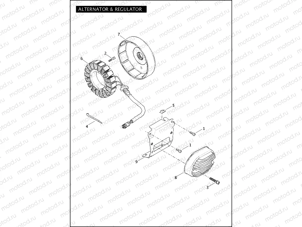 ALTERNATOR & REGULATOR