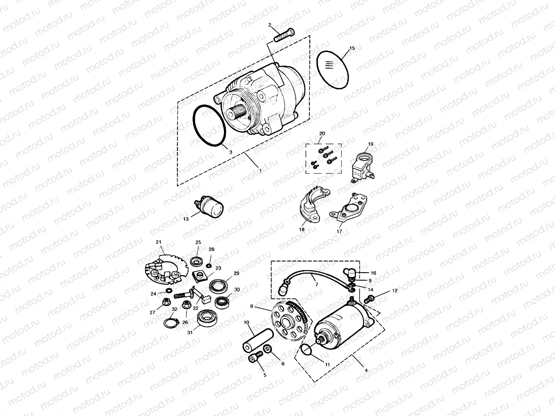 Alternator& Starter