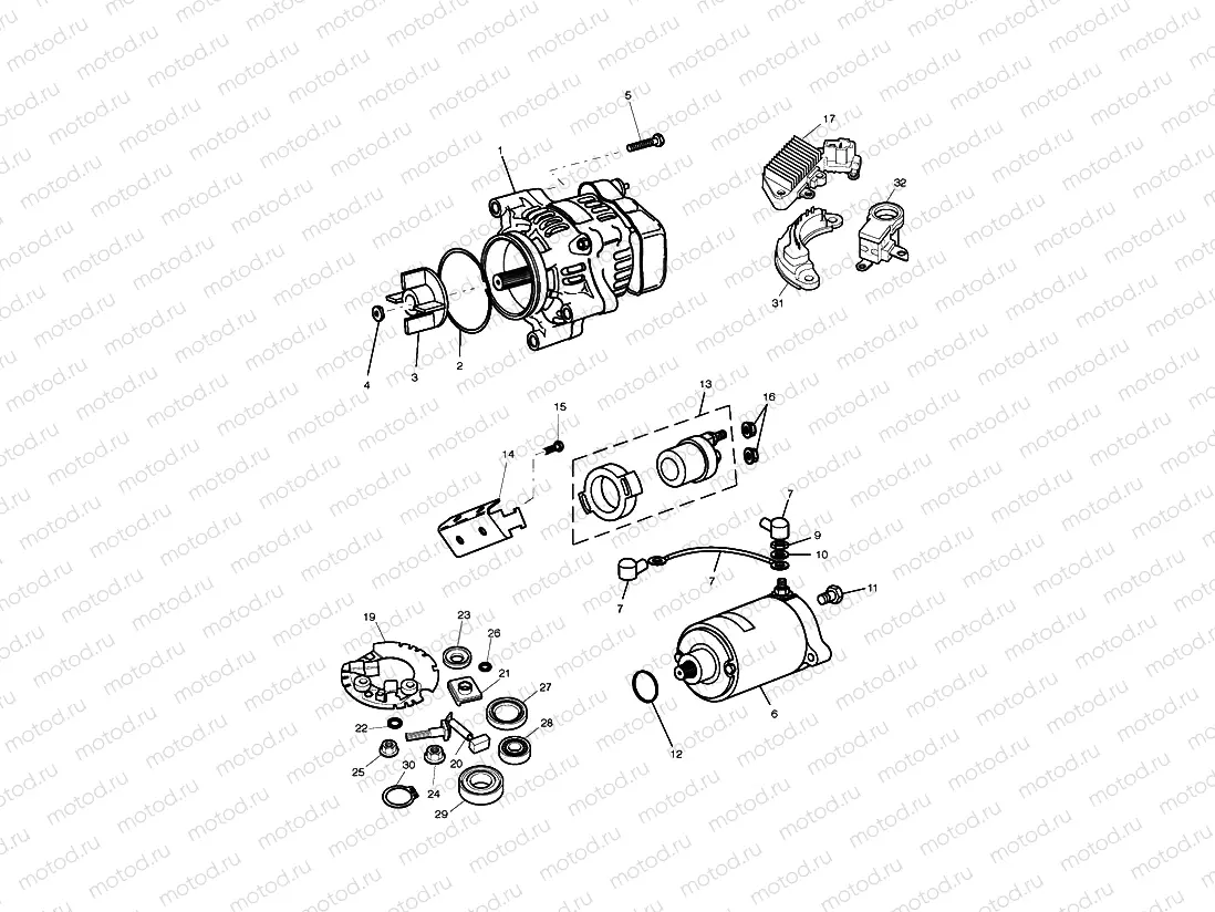 Alternator & Starter