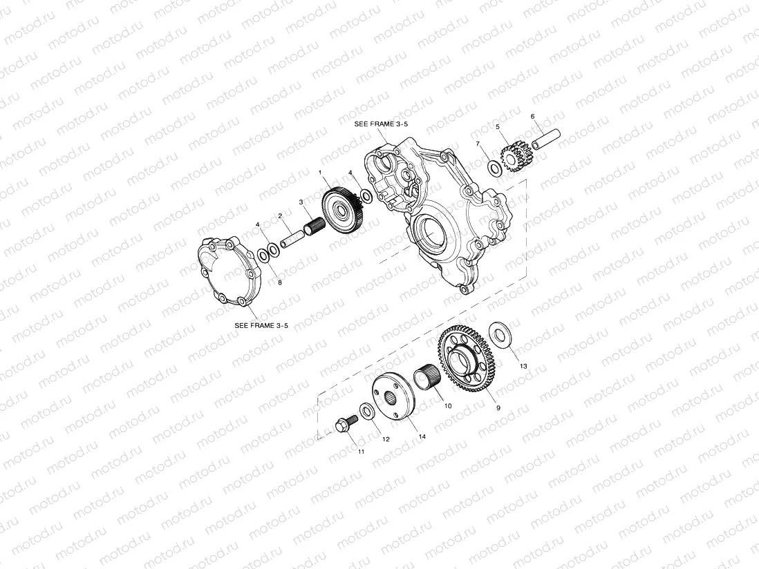 Alternator/ Starter Drive Gears