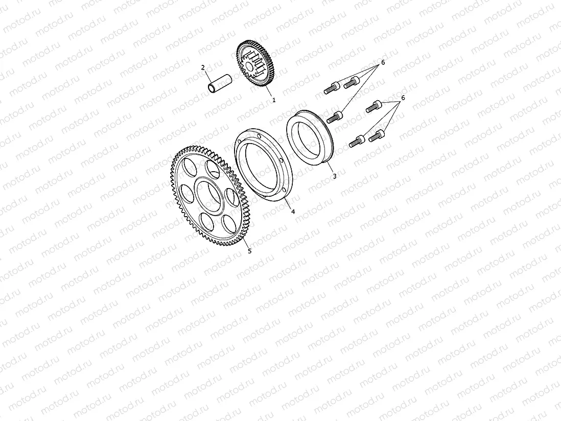 Alternator & Starter Drive Gears