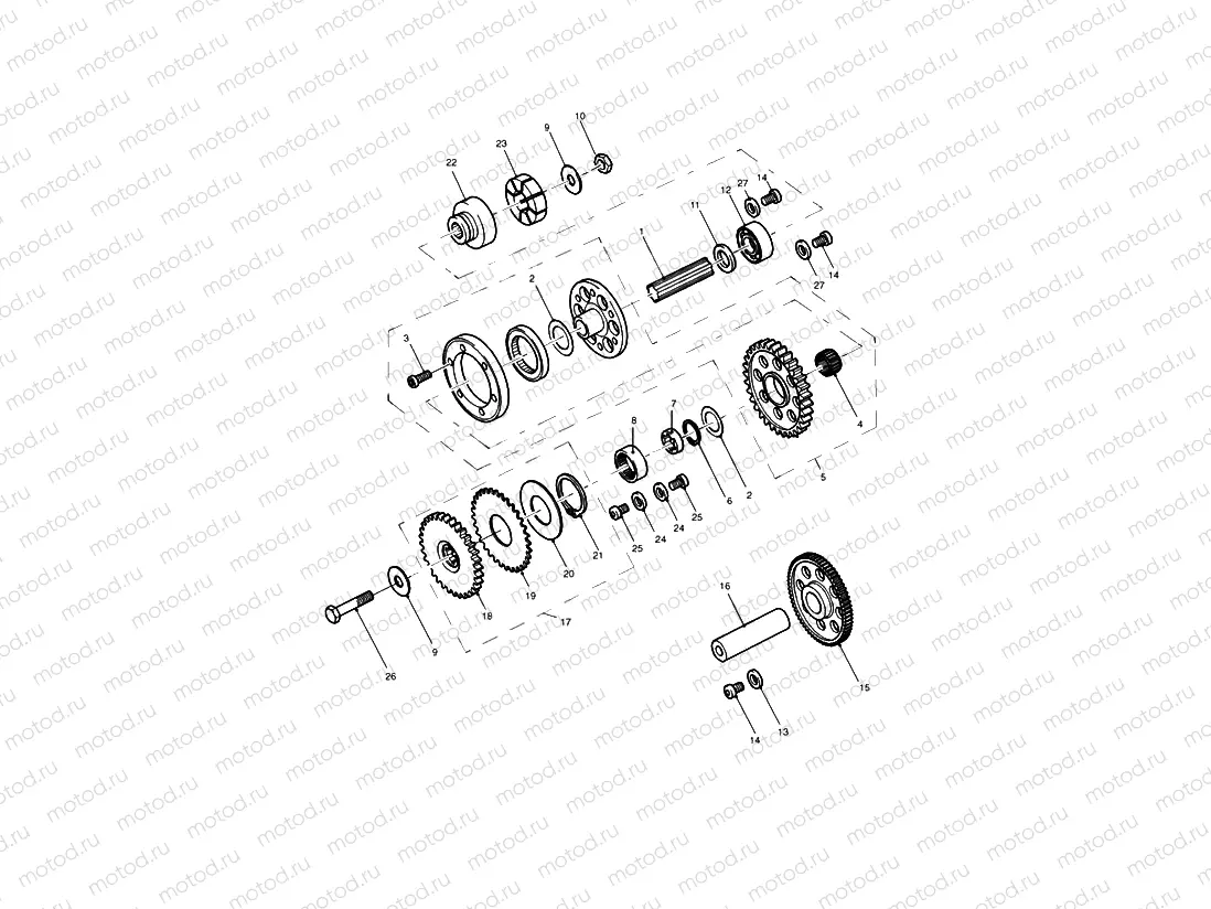Alternator & Starter Gears