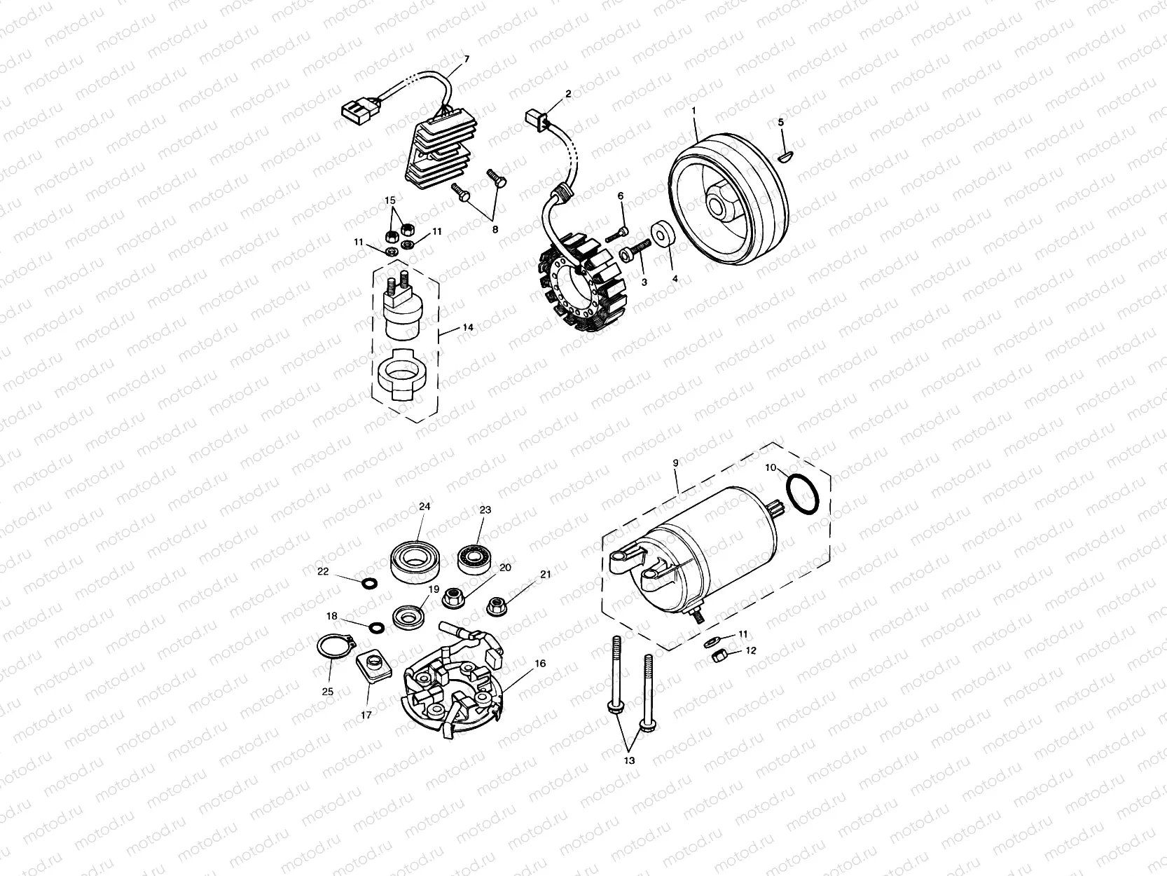 Alternator & Starter Motor