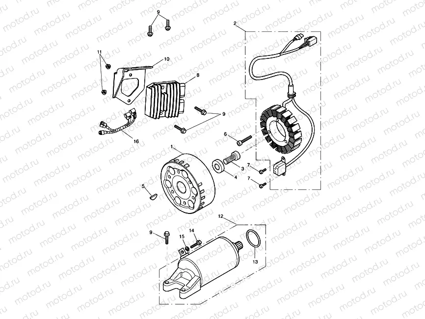 Alternator & Starter Motor