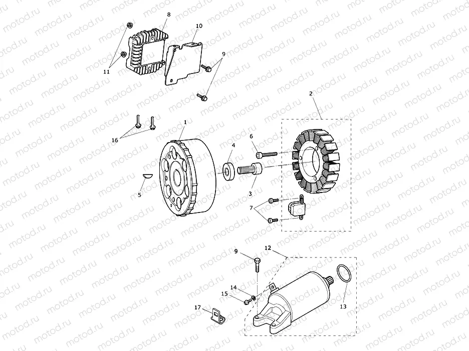 Alternator & Starter Motor