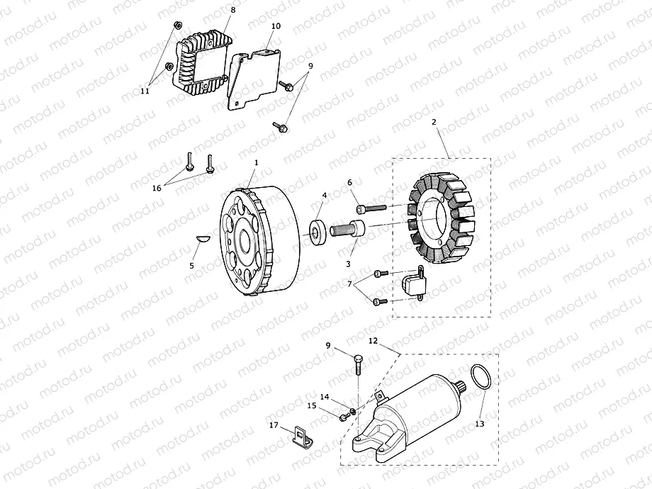 Alternator & Starter Motor