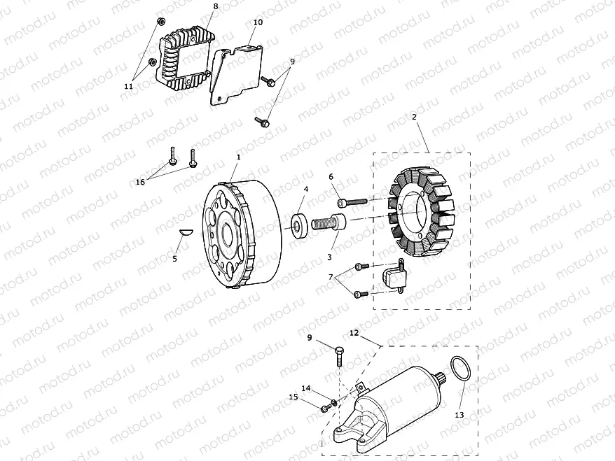 Alternator & Starter Motor