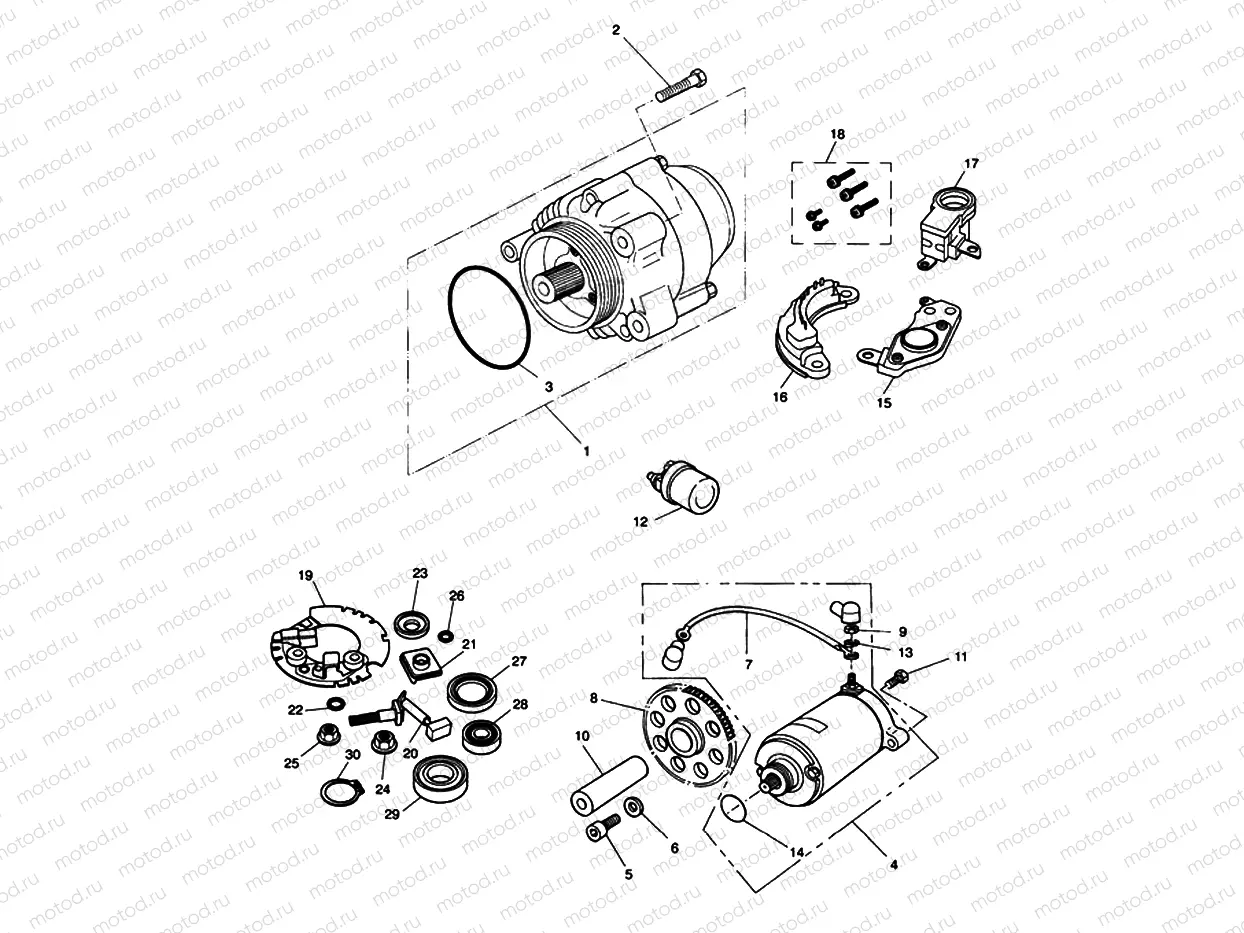 Alternator/Starter