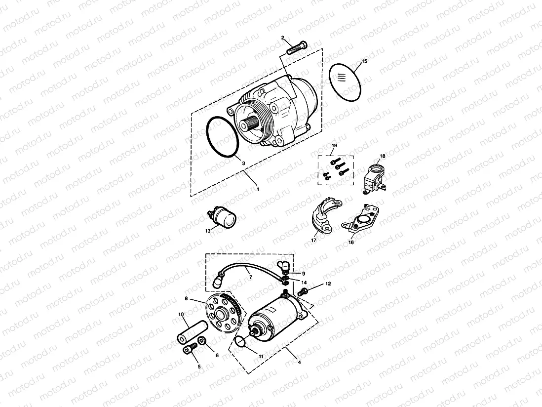 Alternator/Starter