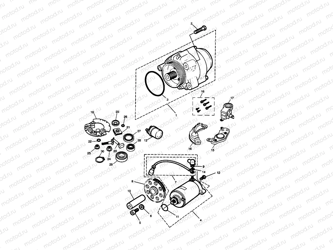 Alternator/Starter
