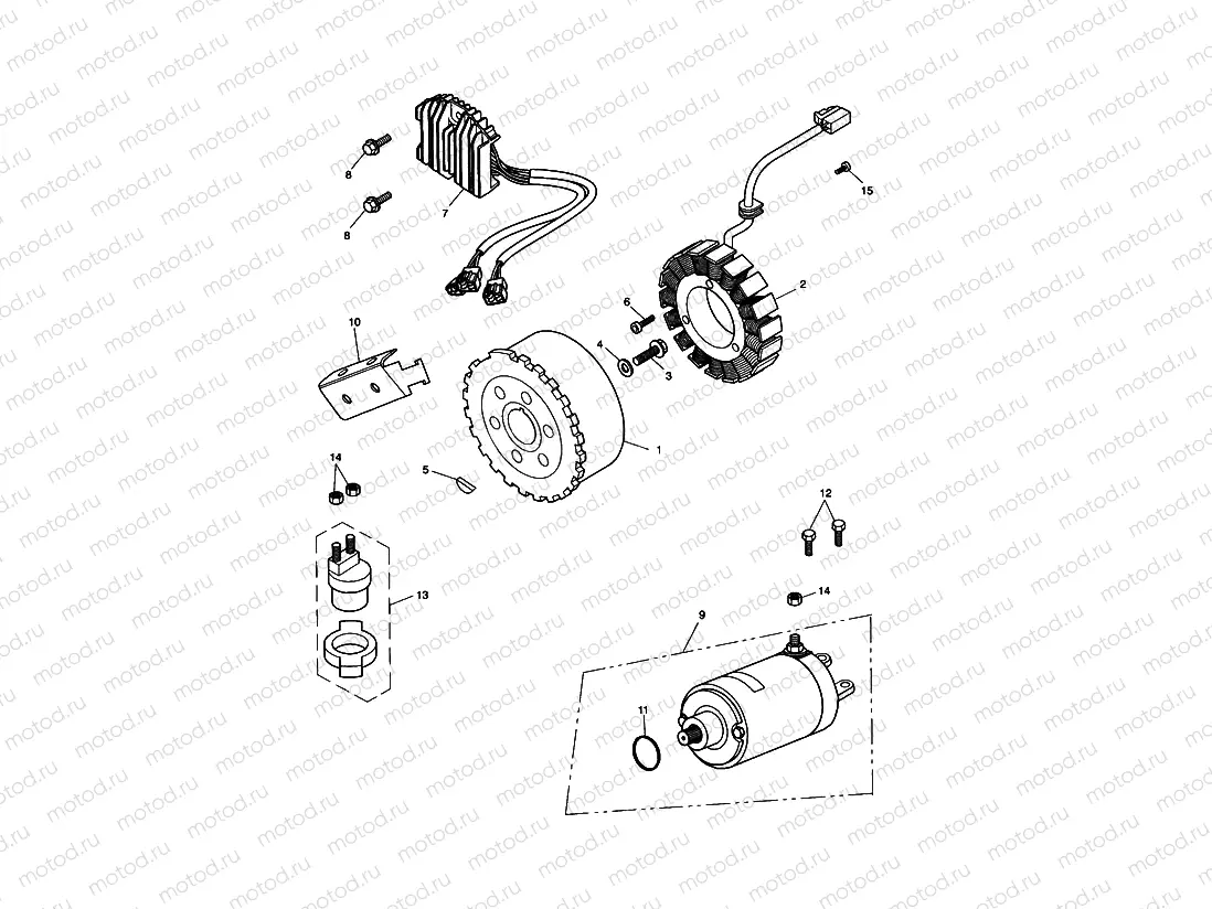 Alternator/Starter