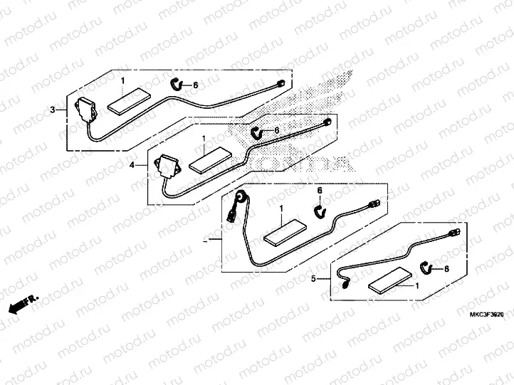 ANTENNA SET / CORD SET