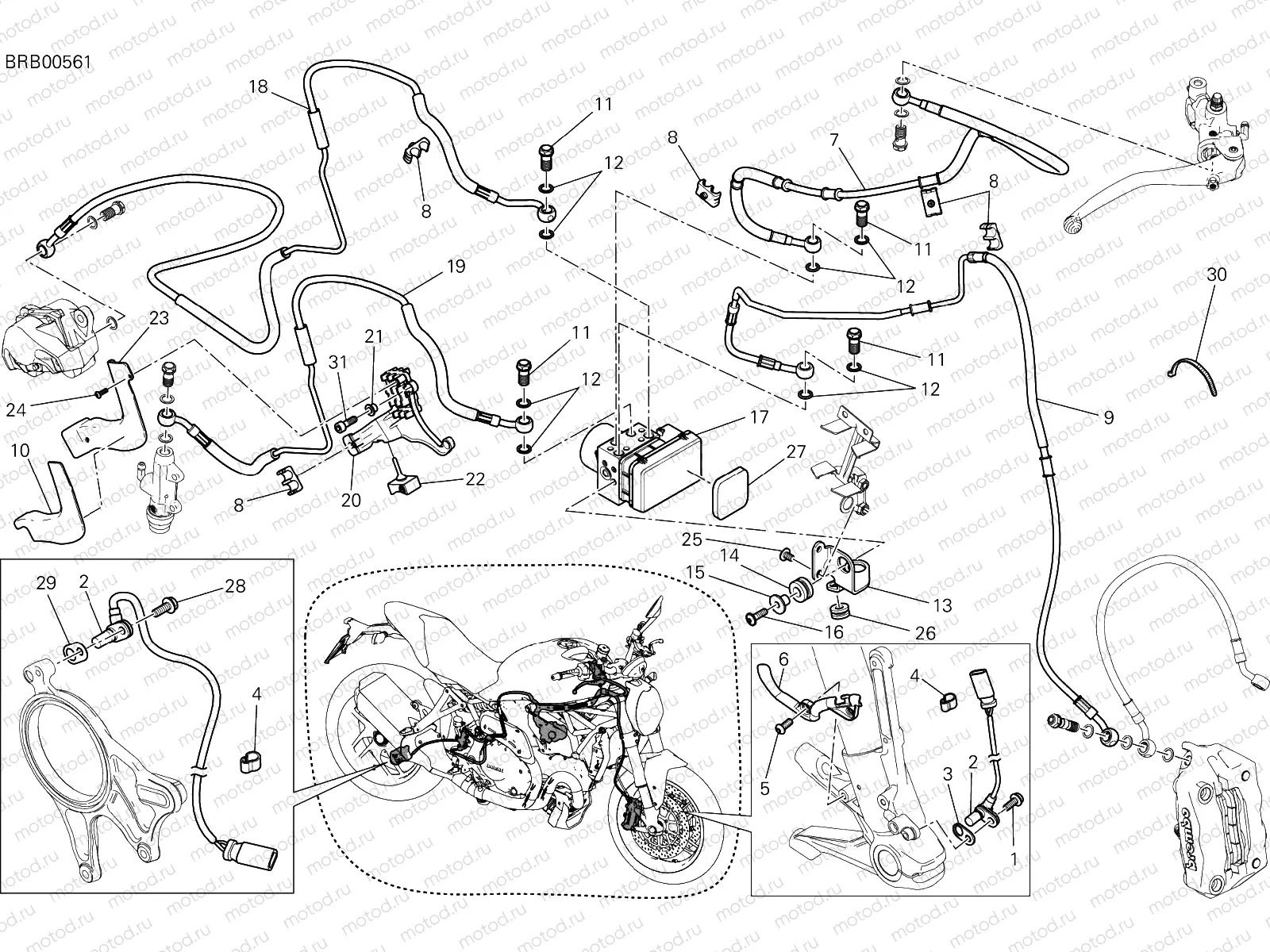 ANTILOCK BRAKING SYSTEM (ABS) [MOD:M 1200]