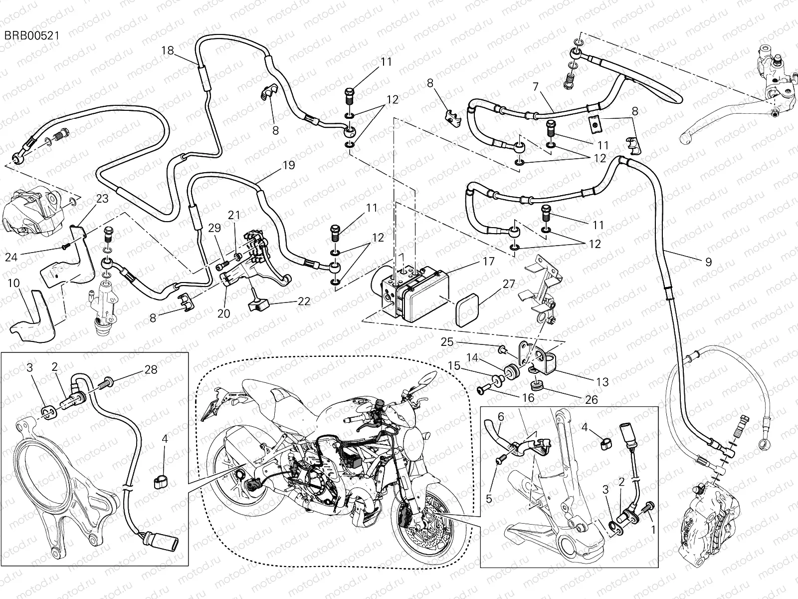 ANTILOCK BRAKING SYSTEM (ABS) [MOD:M 1200R]