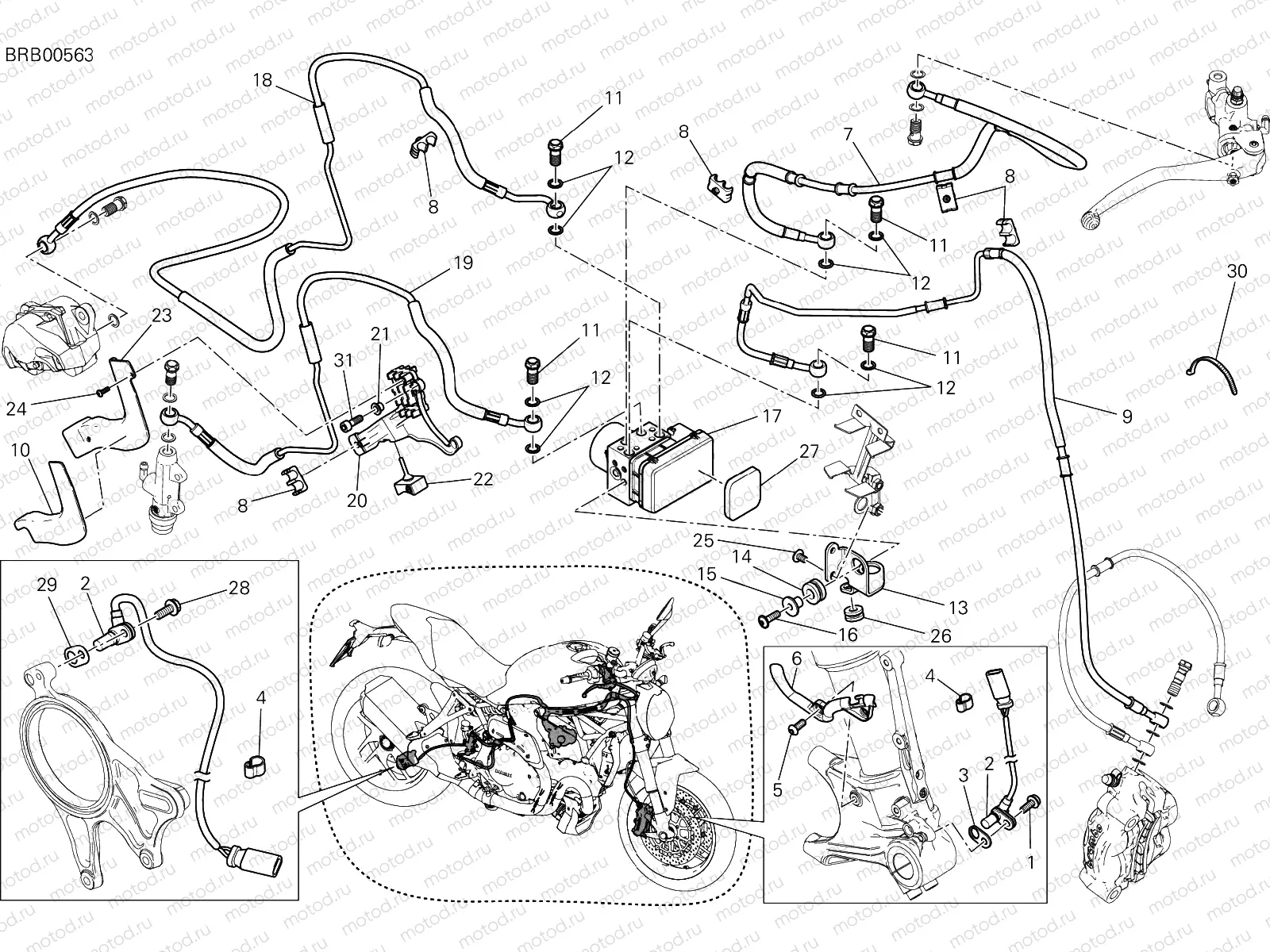 ANTILOCK BRAKING SYSTEM (ABS) [MOD:M 1200S]