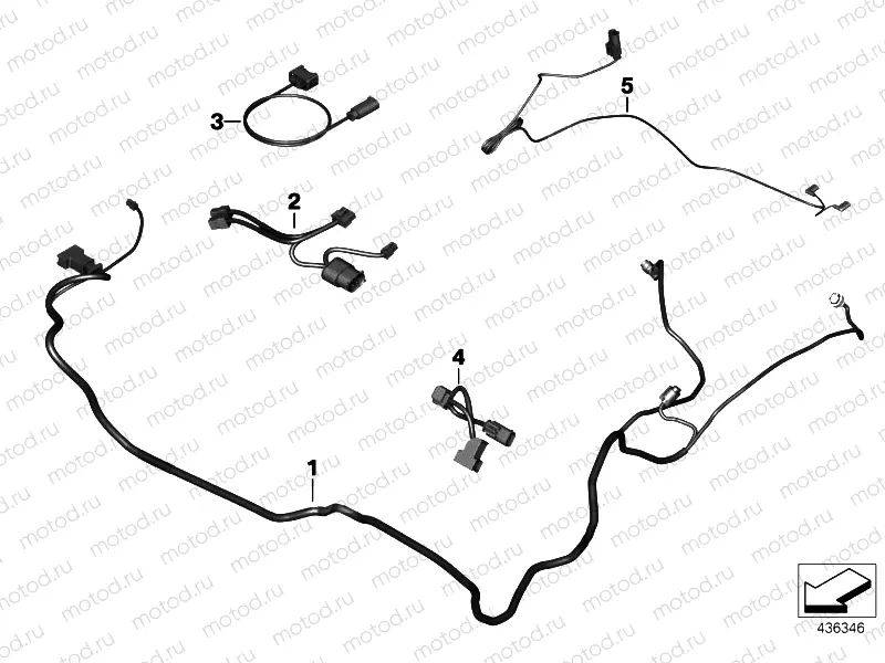 AUXILIARY CABLE SPECIAL VEHICLE