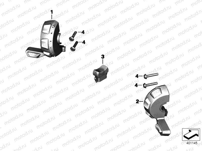 AUXILIARY SWITCH, SPECIAL VEHICLE