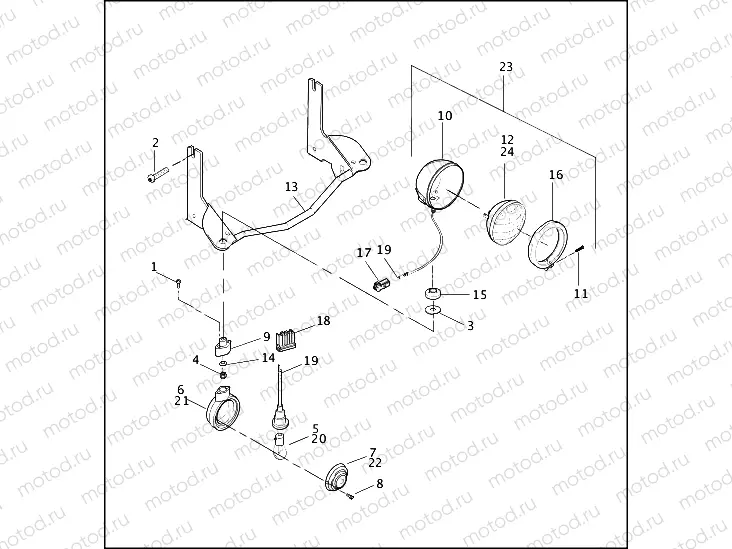 AUXILIARY/FOG LAMPS & FRONT TURN SIGNALS