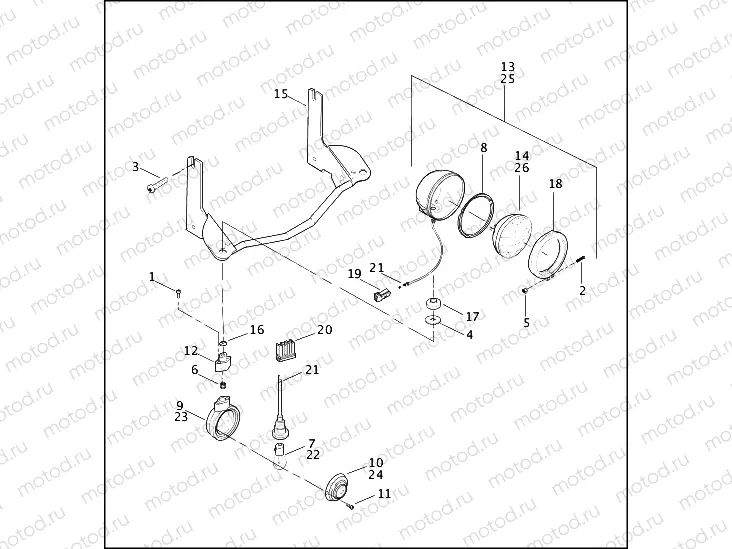 AUXILIARY/FOG LAMPS & FRONT TURN SIGNALS