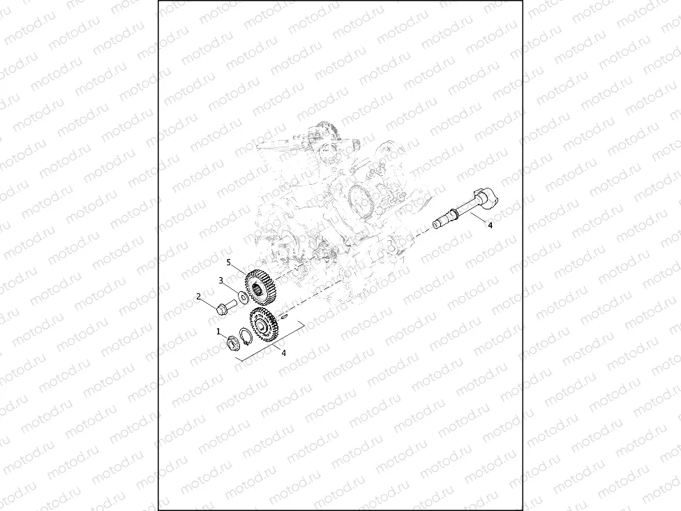 BALANCE SHAFT SUBASSEMBLY