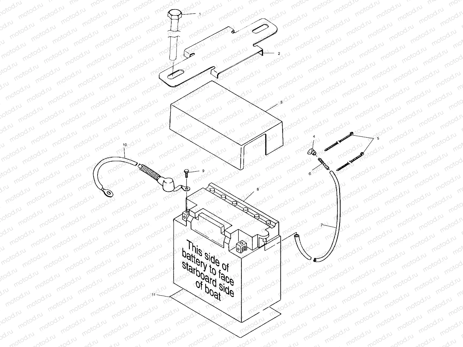 BATTERY BOX - B994573 (4951395139b006) | BATTERY BOX - B994573 (4951395139b006)