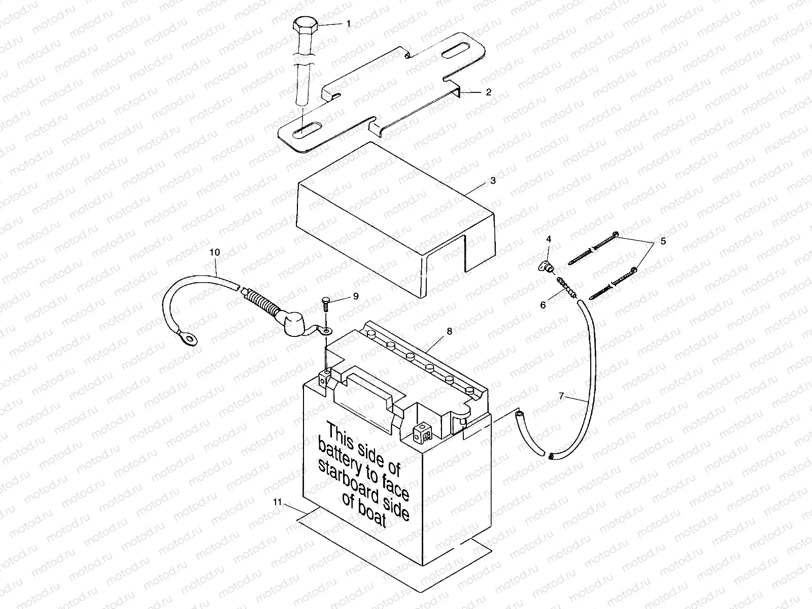BATTERY BOX - I994590 (4951425142b006) | BATTERY BOX - I994590 (4951425142b006)