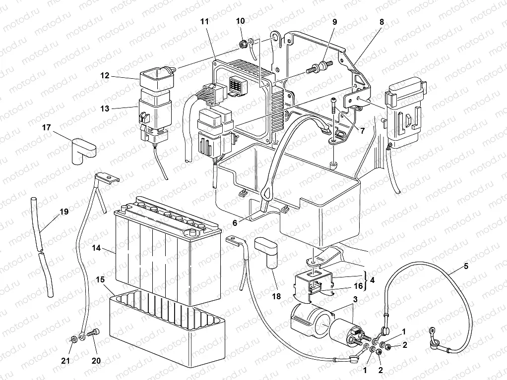 BATTERY BOX MOUNT