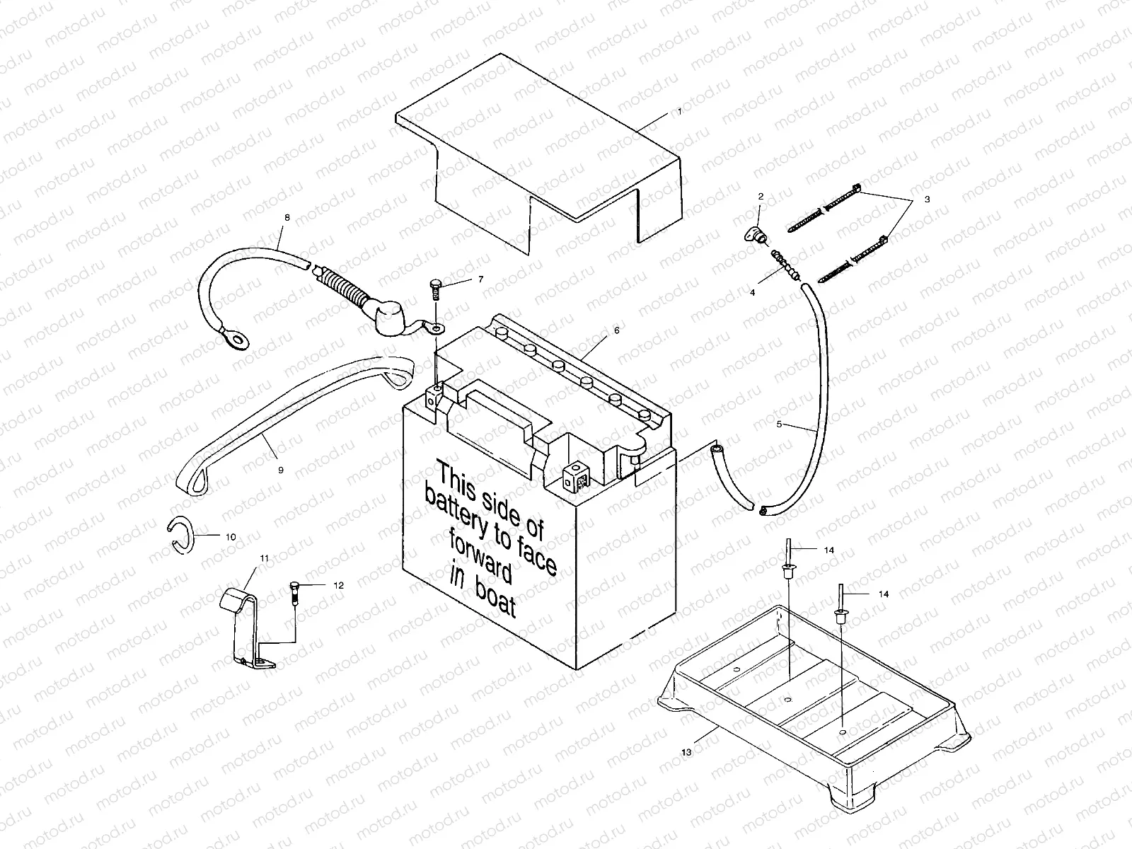 BATTERY BOX - W005099I (4955775577C002) | BATTERY BOX - W005099I (4955775577C002)