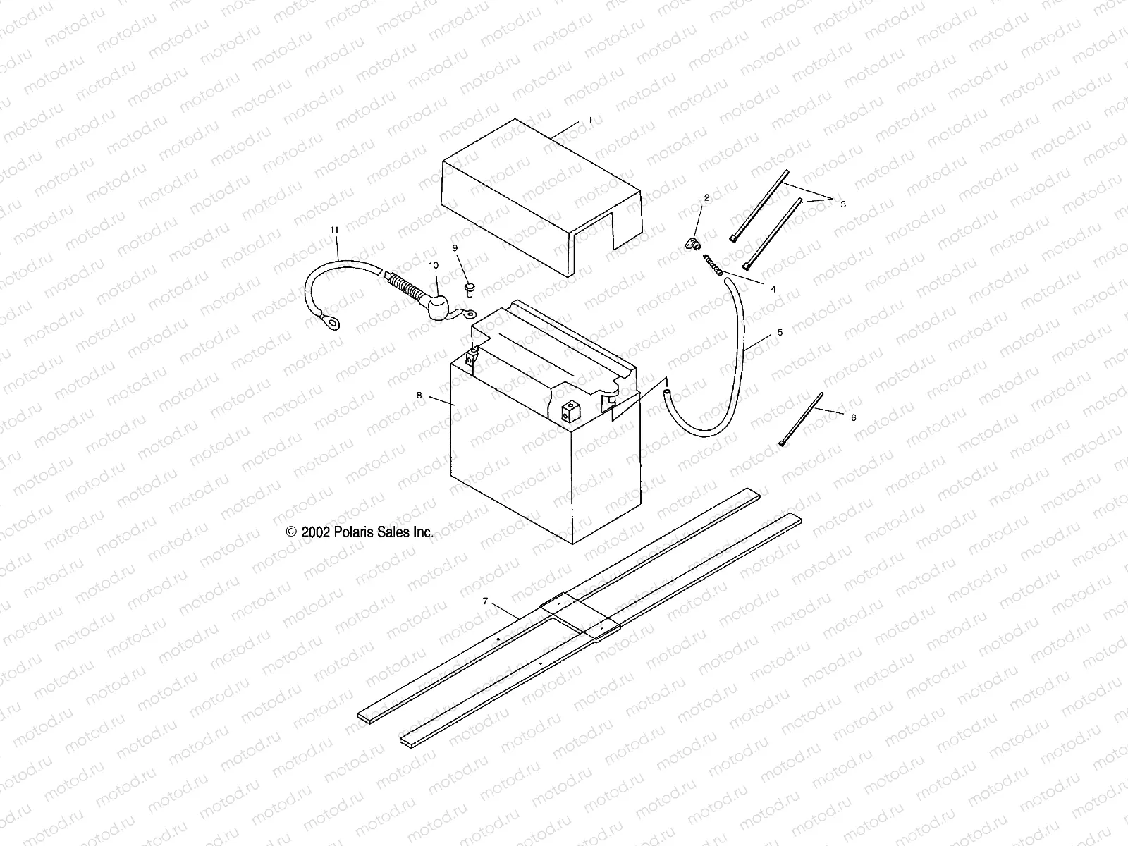 BATTERY BOX - W035303CA/CB/IA/IB (4981068106B09) | BATTERY BOX - W035303CA/CB/IA/IB (4981068106B09)