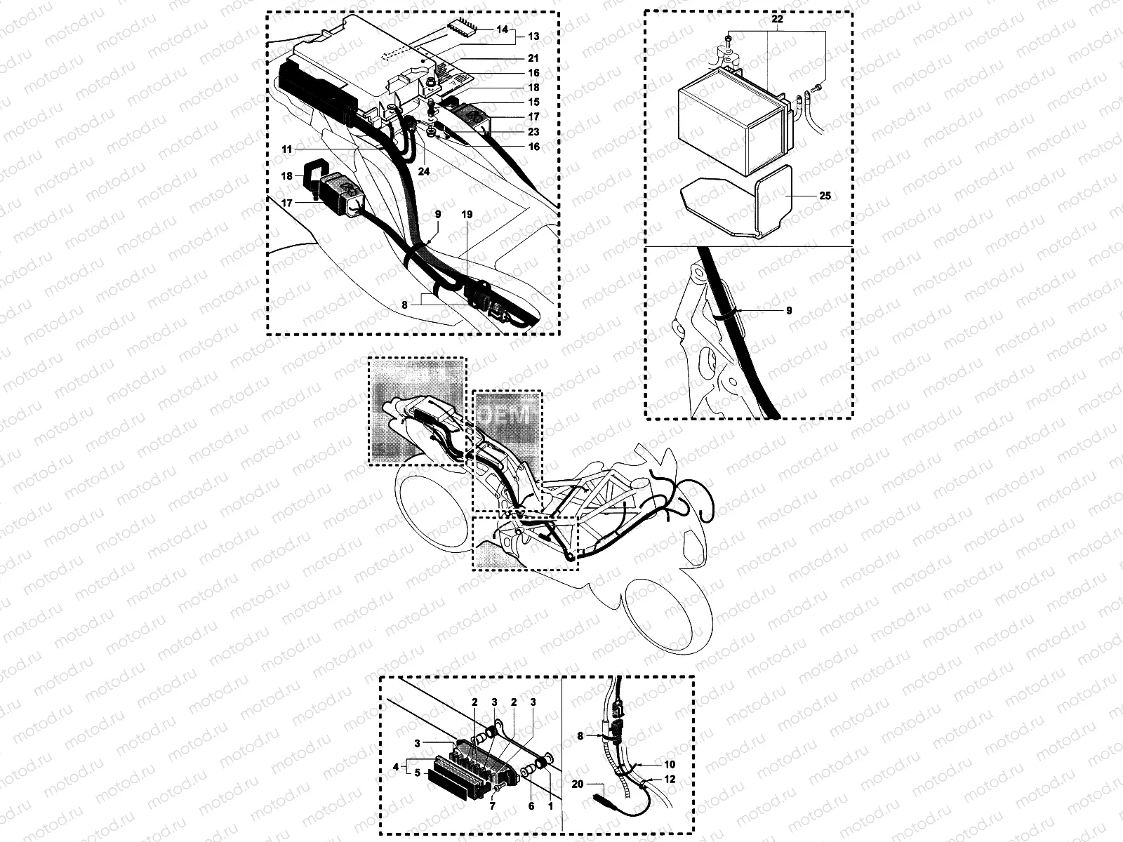 Battery - ECU