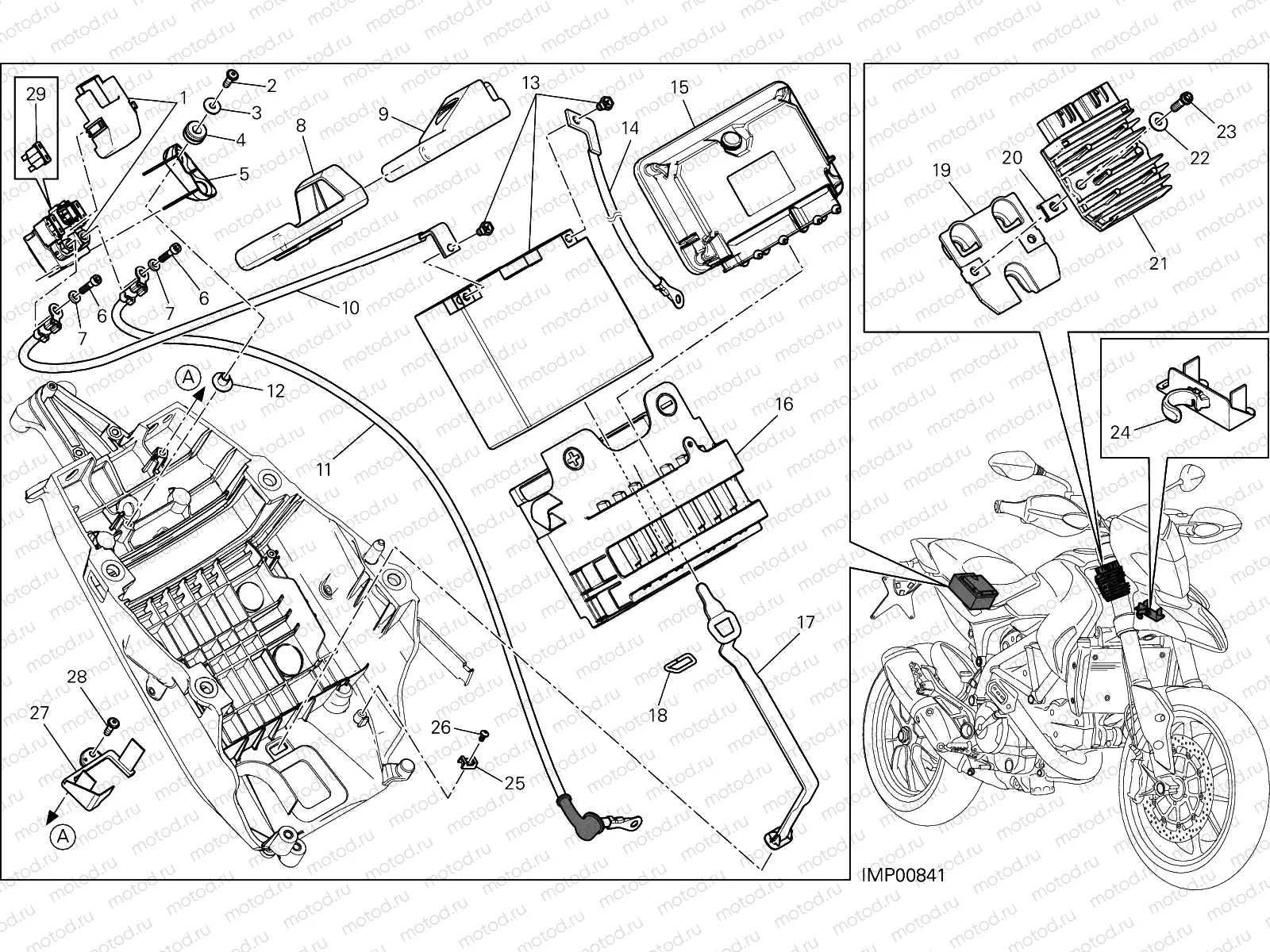 BATTERY HOLDER [MOD:HYM;XST:AUS,EUR,FRA,JAP,TWN]