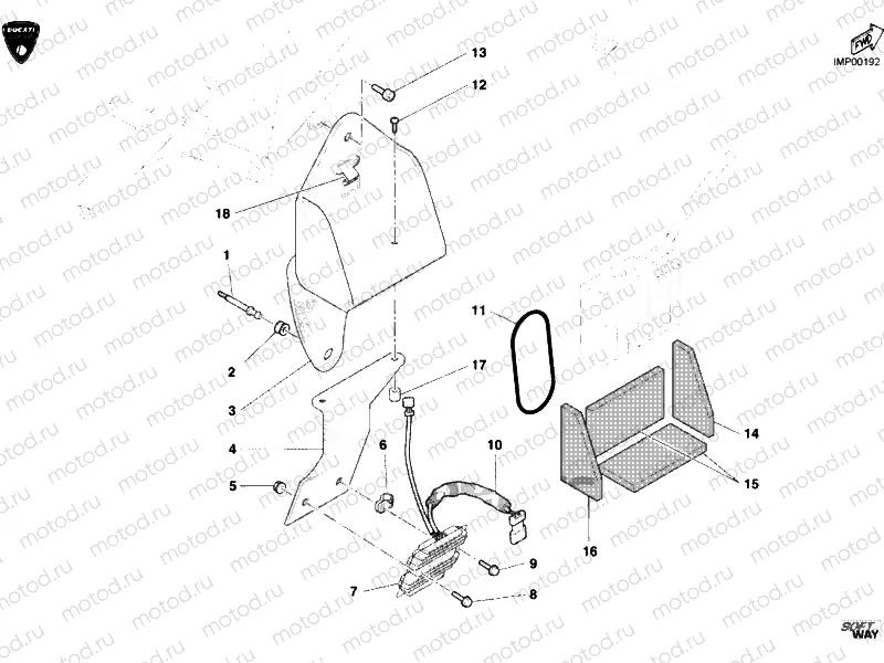 BATTERY HOLDER » WIRING HARNESS
