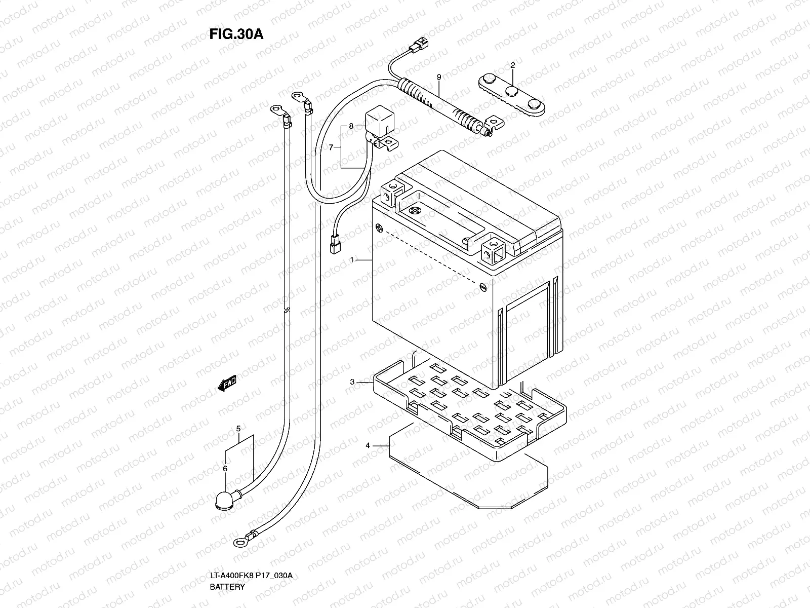 BATTERY (LT-A400FL0)
