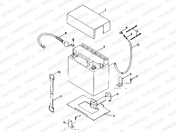 BATTERY SL 650/B924058 (4922922292016A) | BATTERY SL 650/B924058 (4922922292016A)